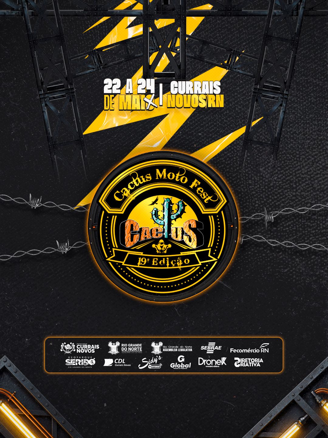 Currais Novos já vive o clima do Cactus Moto Fest 2026
