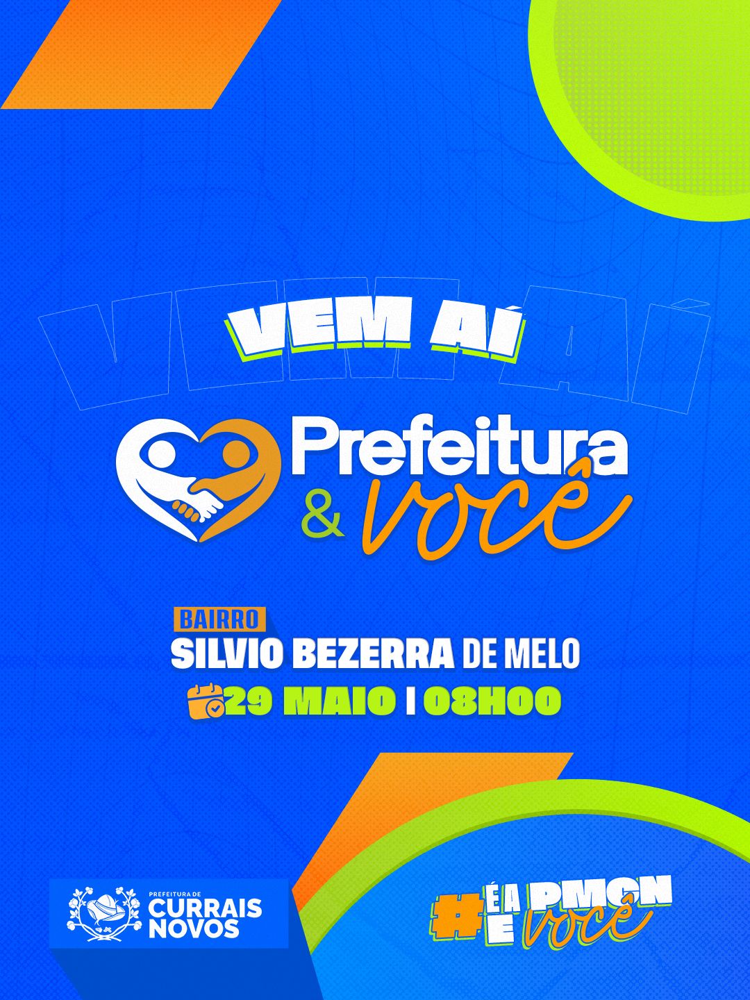 Prefeitura de Currais Novos lança projeto “Prefeitura e Você” com grande ação itinerante no bairro Sílvio Bezerra de Melo