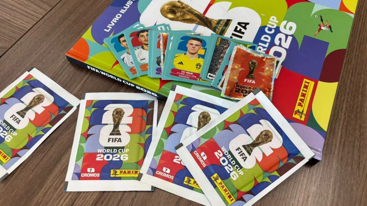 Figurinhas falsas do álbum da Copa exigem atenção de colecionadores; veja como identificar