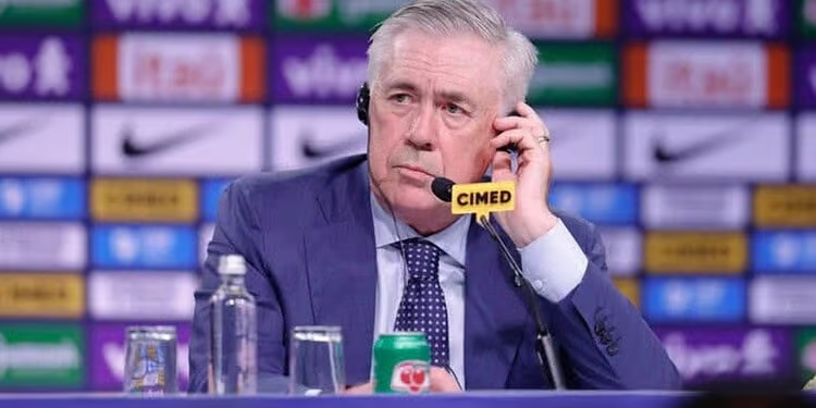 Carlo Ancelotti renova com a Seleção Brasileira até a Copa de 2030