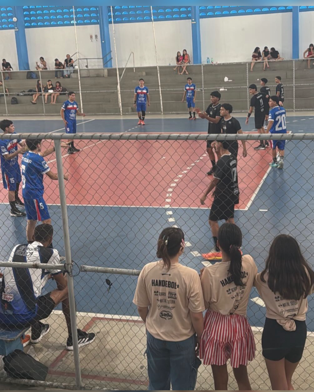 Handebol clube RN divulga nota de repúdio após confusão na final da Currais Cup 2026
