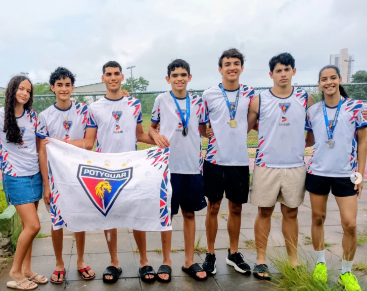 ESPORTE | Potyguar faz história e conquista medalhas no Estadual Loterias Caixa de Atletismo Sub-18