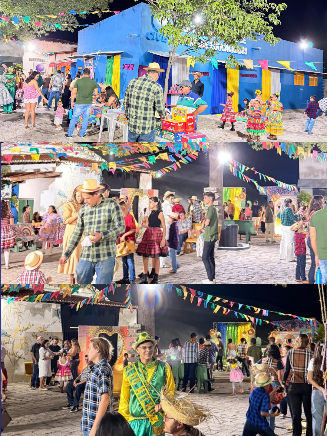 Arraiá do CIVE 2026 celebra a cultura nordestina e reúne famílias em grande festa junina
