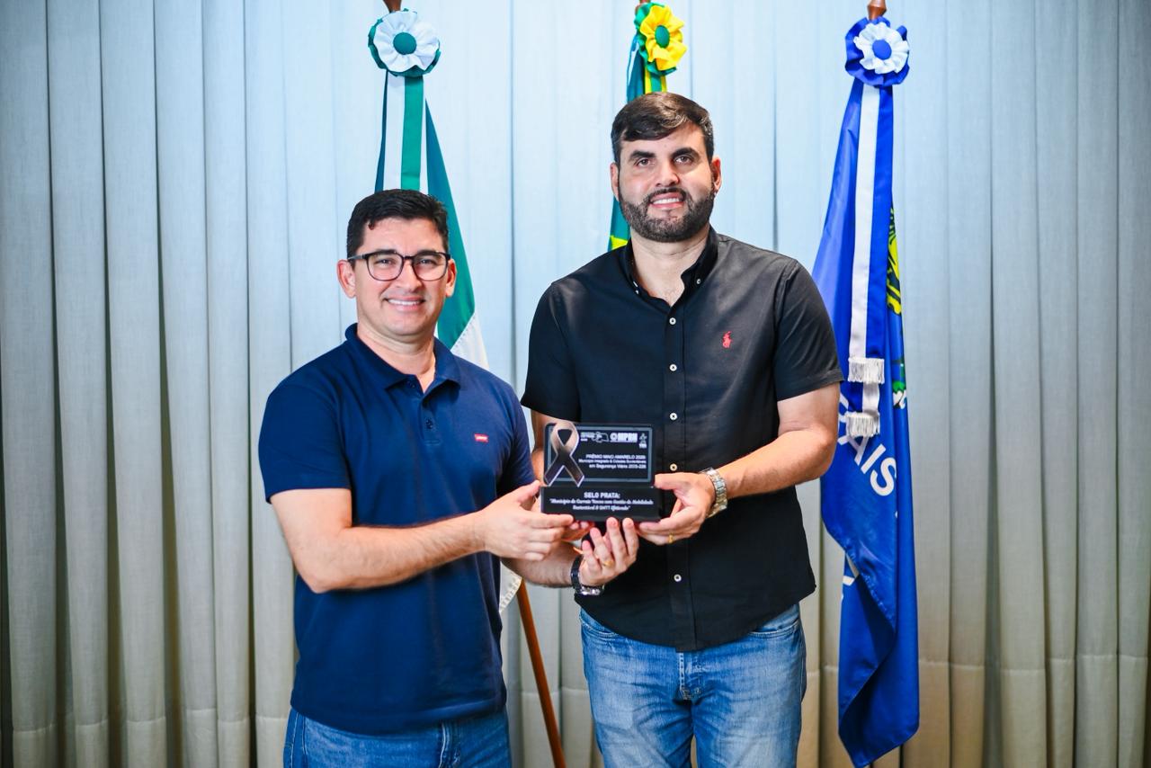 Currais Novos recebe Selo Prata do Prêmio Maio Amarelo 2026 e se destaca em mobilidade e segurança viária