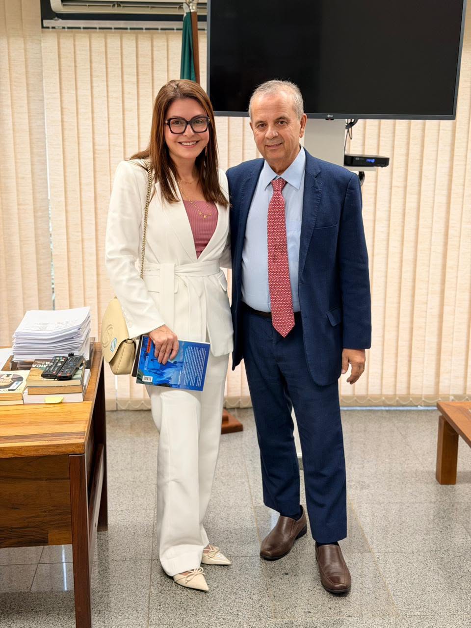 Milena Galvão conquista junto ao senador Rogério Marinho mais R$ 400 mil para investimentos na saúde de Currais Novos