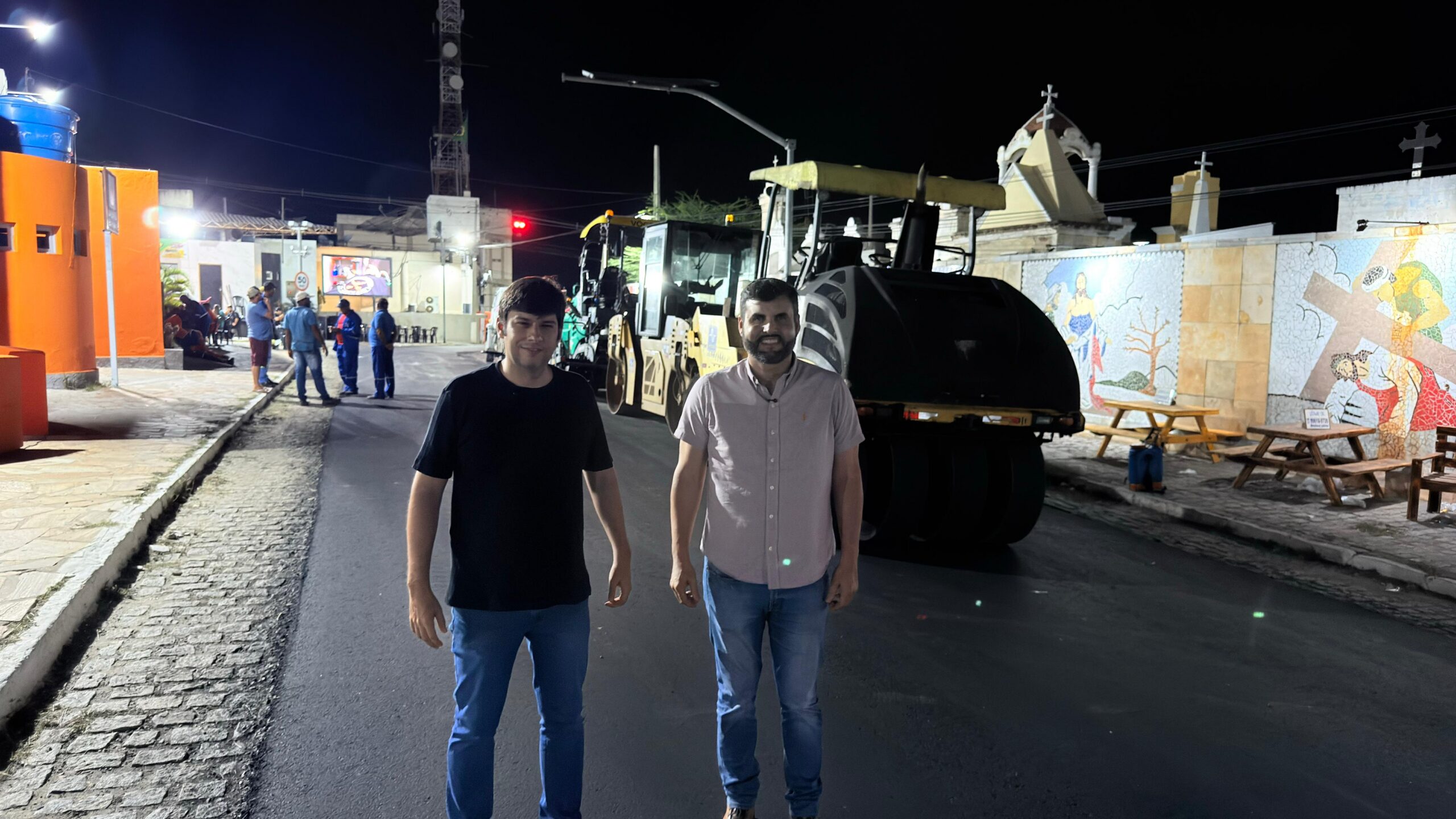 Prefeito Lucas e ex-prefeito Odon: uma parceria que fortalece Currais Novos