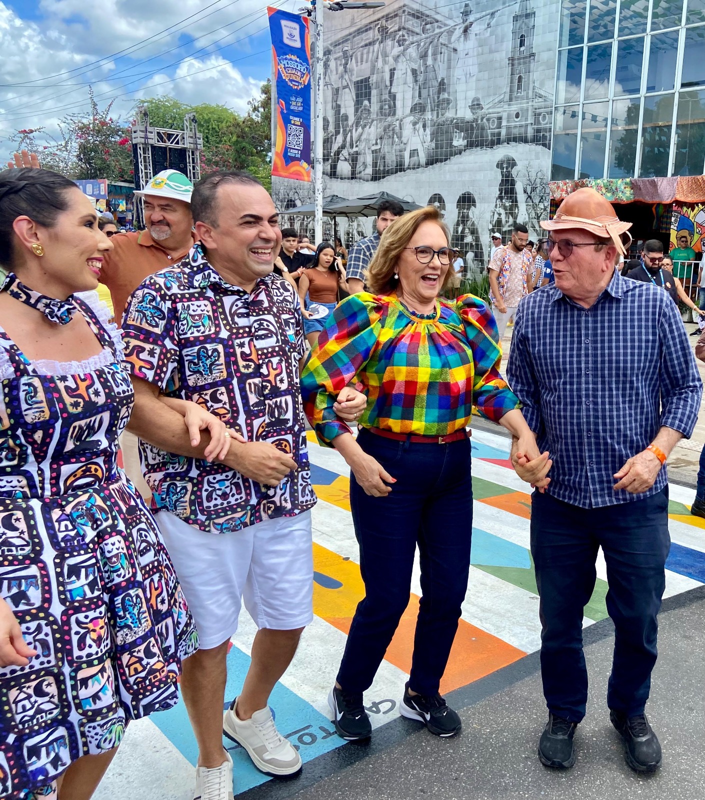 Com maratona de 700 km, Zenaide Maia consolida força política no início dos festejos juninos no interior do RN