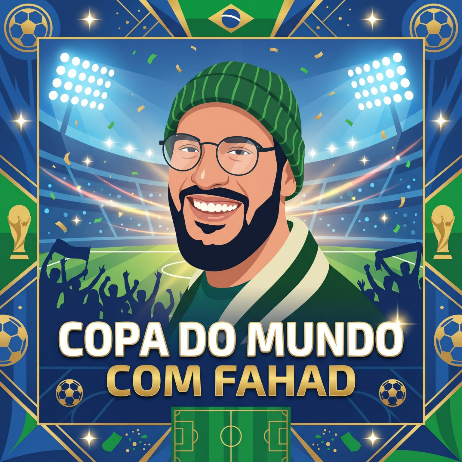 DESTAQUE | Advogado de Currais Novos cria canal sobre Copa do Mundo e conquista público no YouTube
