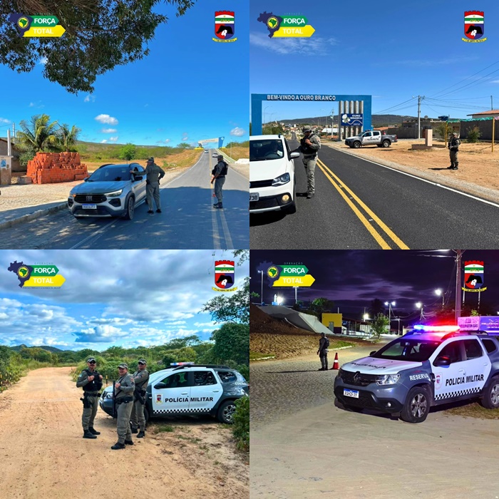 Polícia | Operação Força Total mobiliza Polícia Militar em 25 municípios do Seridó
