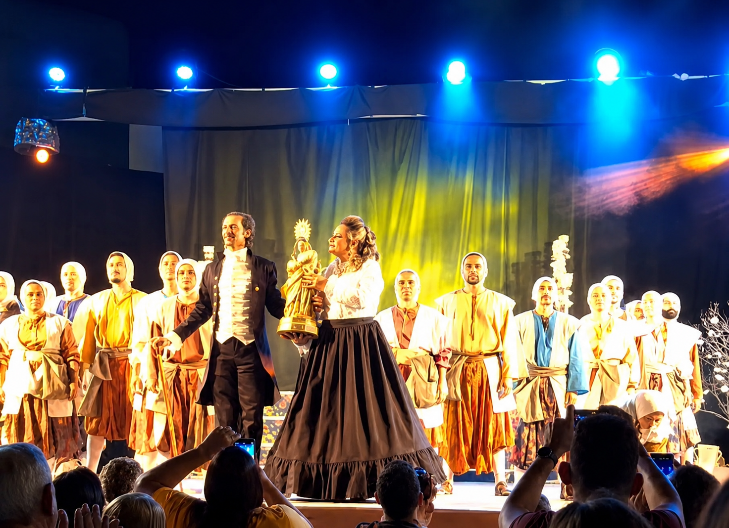 Auto de Sant’Ana emociona público em duas noites de apresentações durante a Festa de Sant’ana em Currais Novos
