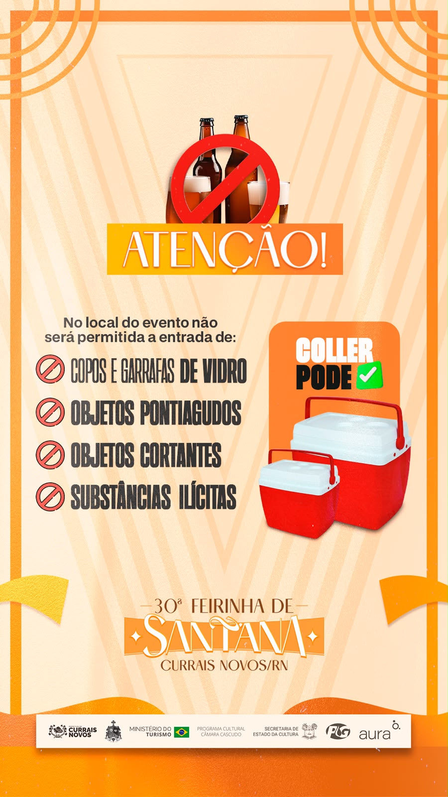 Festa de Sant’Ana | 30ª Feirinha de Sant’Ana: organização orienta público sobre acesso ao evento