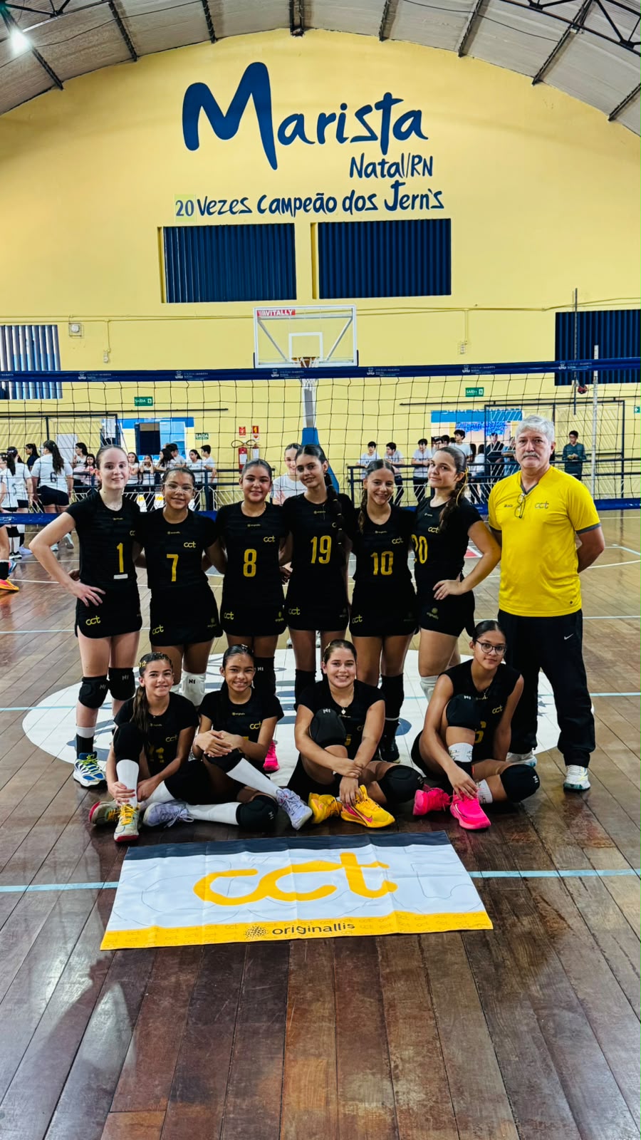 Colégio Camilo Toscano está na final do Juverns Sub-15 e pode representar o RN nos JEBs
