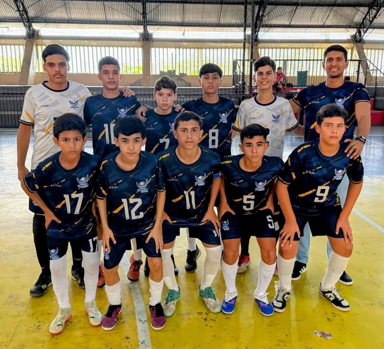 Atletas da UNICA avançam à final dos JUVERNs sob o comando do técnico Matheus Noram