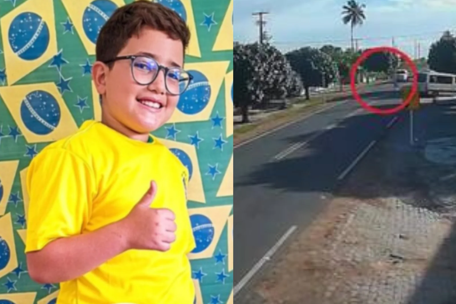 Criança de 9 anos morre atropelada em frente à escola na RN-160
