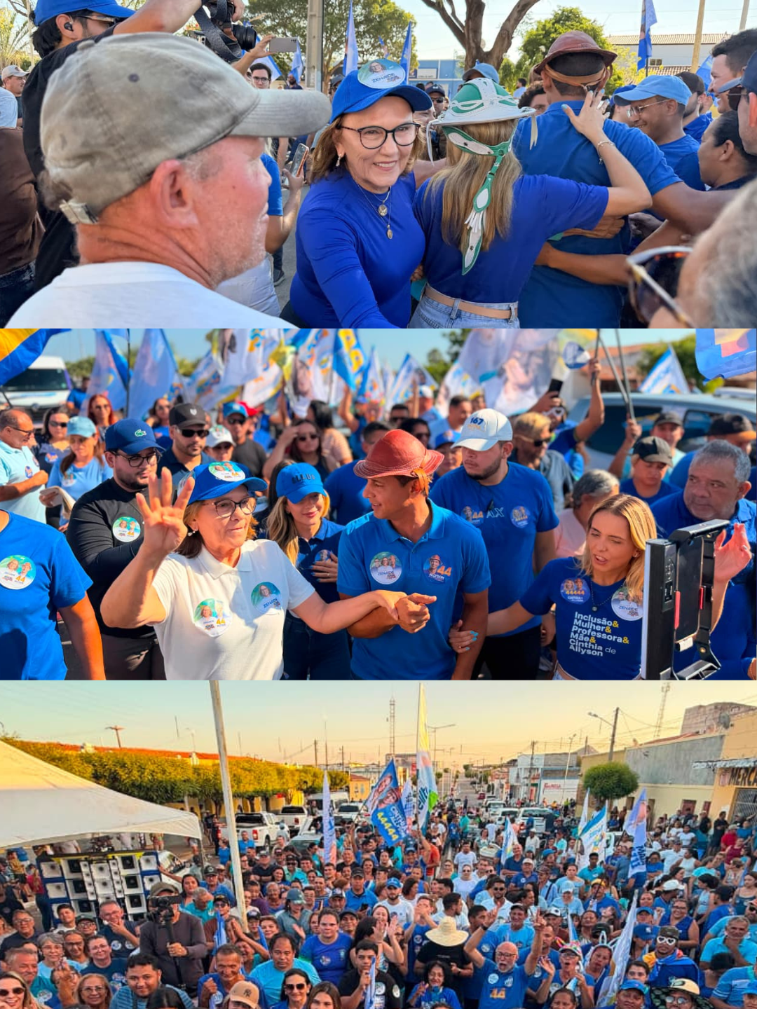 Caravana 555: Zenaide percorre nove municípios do Alto Oeste em um dia