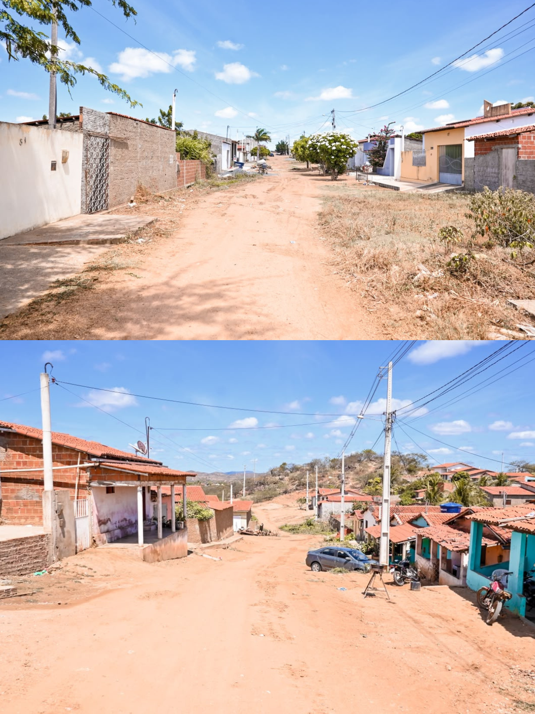 Infraestrutura | Prefeitura de Currais Novos inicia pavimentação de três ruas no distrito da Cruz
