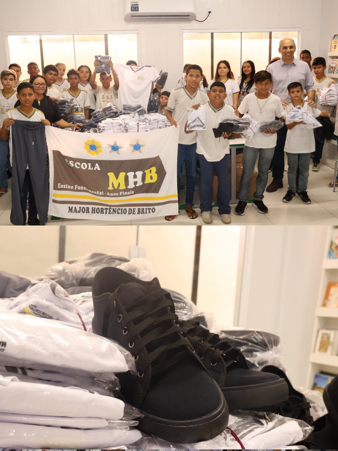 Prefeitura de Acari inicia entrega de fardamento completo aos alunos da rede municipal de ensino