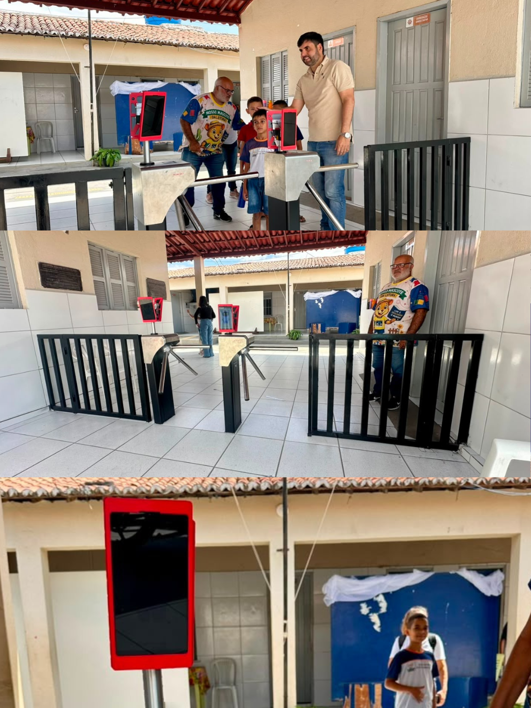 Educação | Prefeitura de Currais Novos implanta frequência escolar com reconhecimento facial na Escola Gilson Firmino