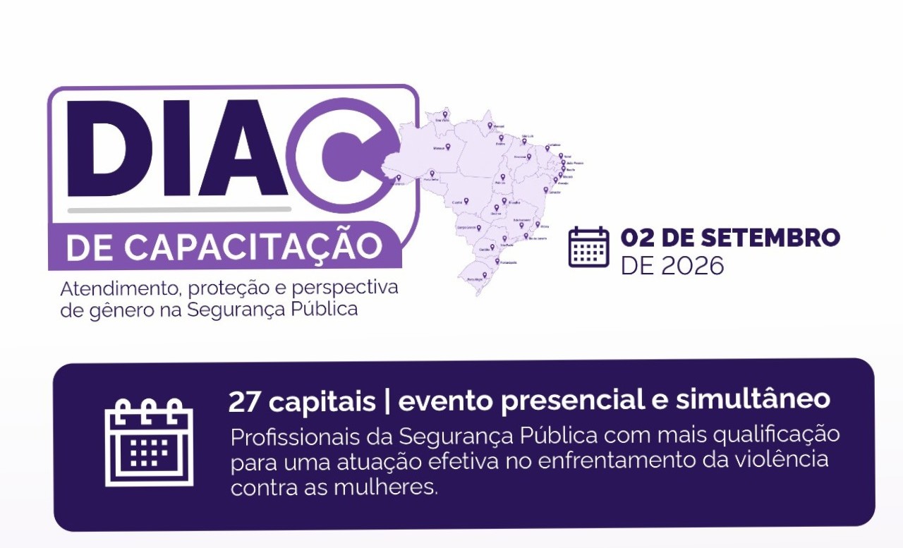 Dia C: MPRN vai sediar capacitação sobre proteção de gênero e atendimento na segurança pública dia 2