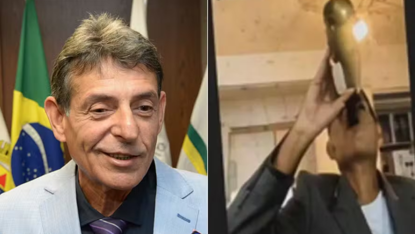 Juiz afastado por beber e fumar durante sessão ataca STF e Moraes: “São todos uns corruptos”