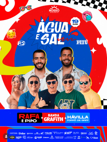 Bloco Água e Sal será responsável pela programação da segunda noite da micareta, que chega à sua 32ª edição