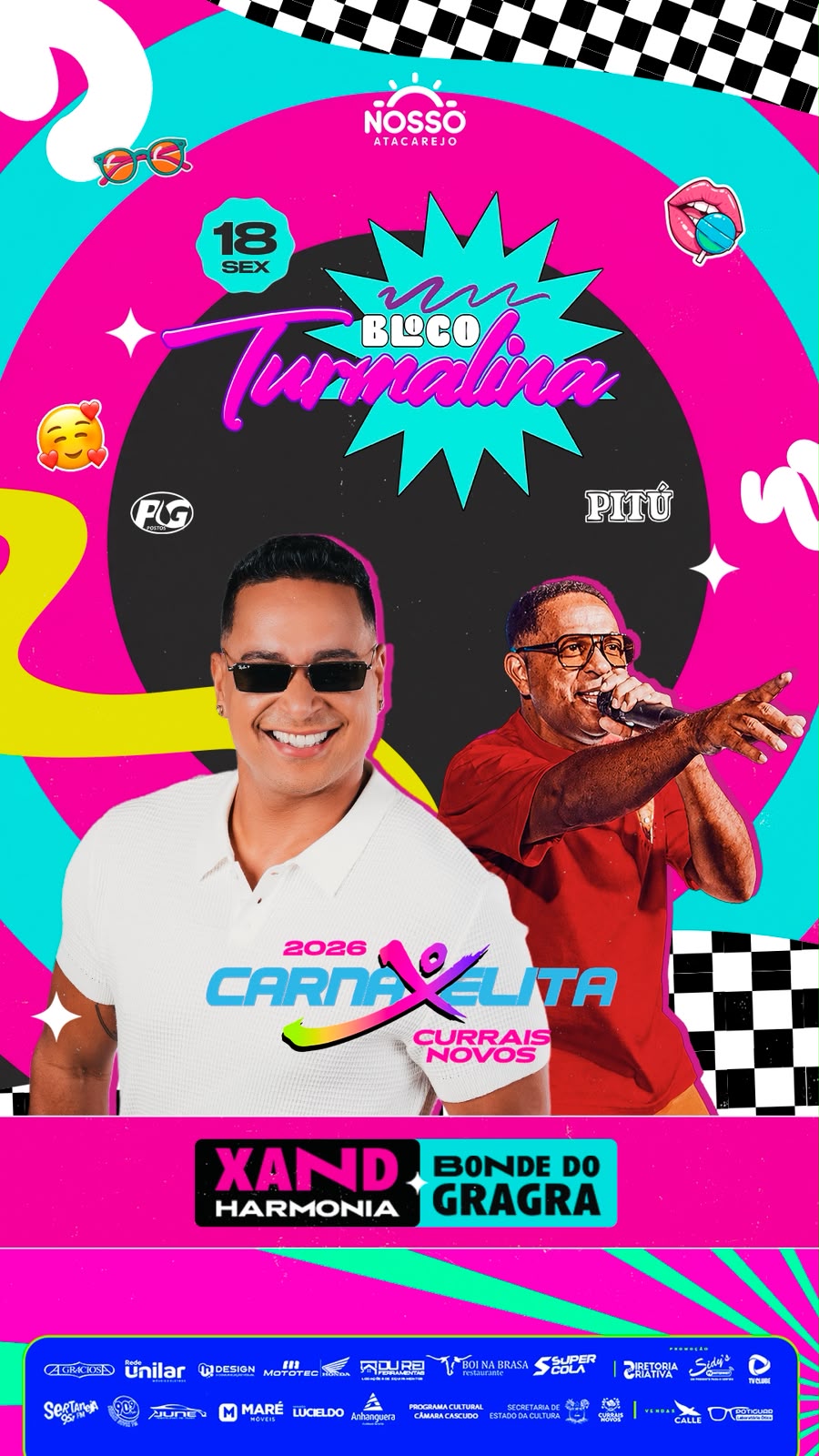 Carnaxelita 32 anos começa nesta sexta-feira com Xanddy Harmonia e Bonde do Gra Gra