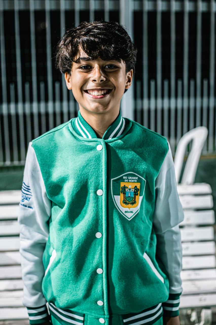 Estudante currais-novense integra seleção potiguar no Uruguai