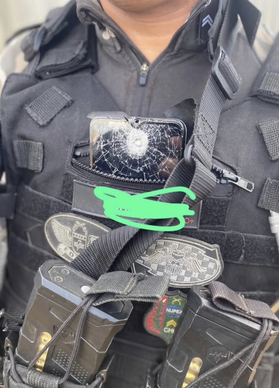 Polícia | Celular salva vida de policial durante tiroteio em Cuité, no Curimataú