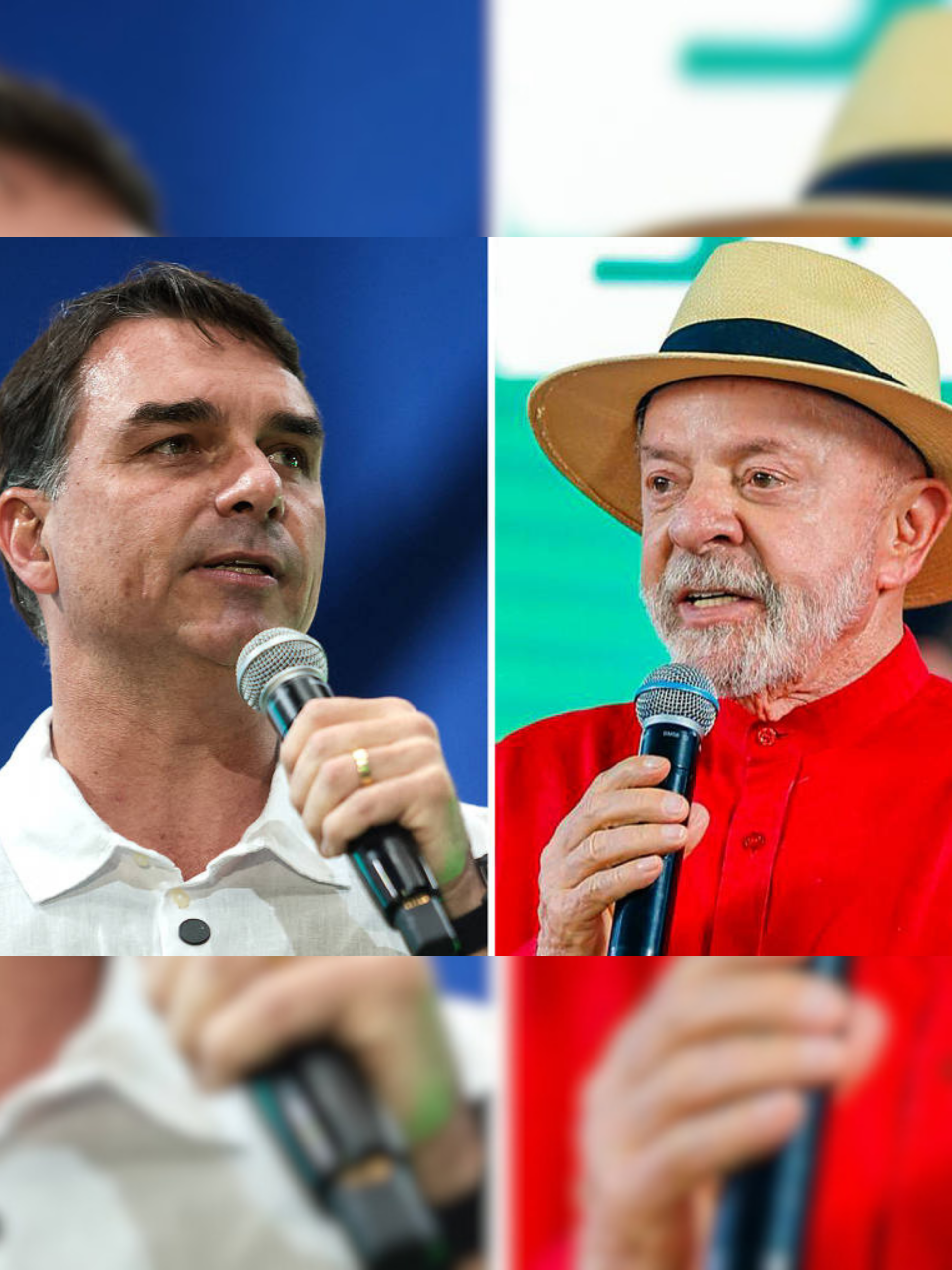 Datafolha: Flávio Bolsonaro e Lula surgem empatados na reta final da disputa presidencial