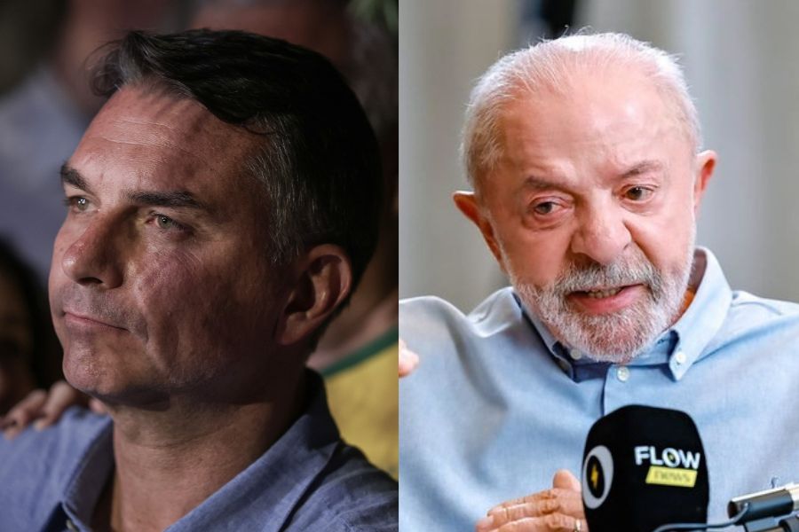 Flávio Bolsonaro tem 48% e Lula 45%, em empate técnico, aponta pesquisa BTG/Nexus