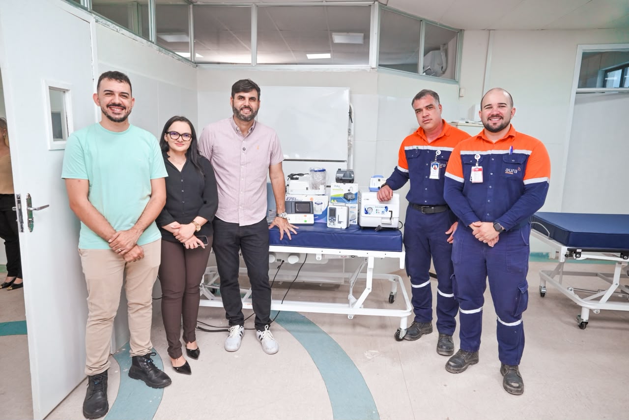 PRONTO ATENDIMENTO DE CURRAIS NOVOS RECEBE NOVOS EQUIPAMENTOS DO PROJETO AURA BORBOREMA