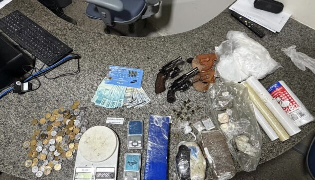 Balanço: Polícia Civil apreende três armas de fogo e cerca de dois quilos de drogas em operações em Caicó